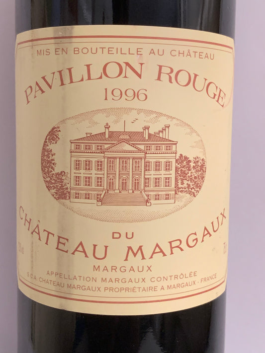 Château Margaux, Pavillon Rouge 1996, ref. 34