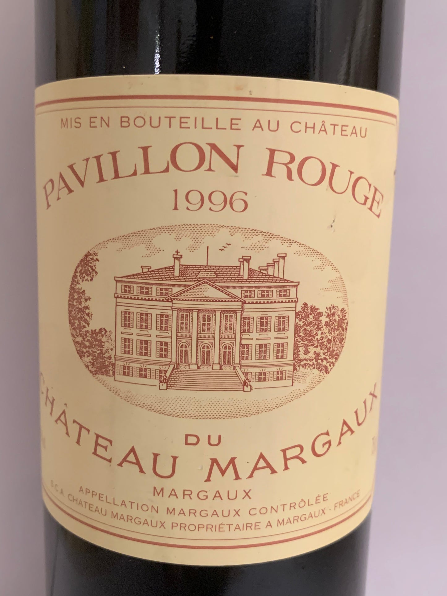 Château Margaux, Pavillon Rouge 1996, ref. 8