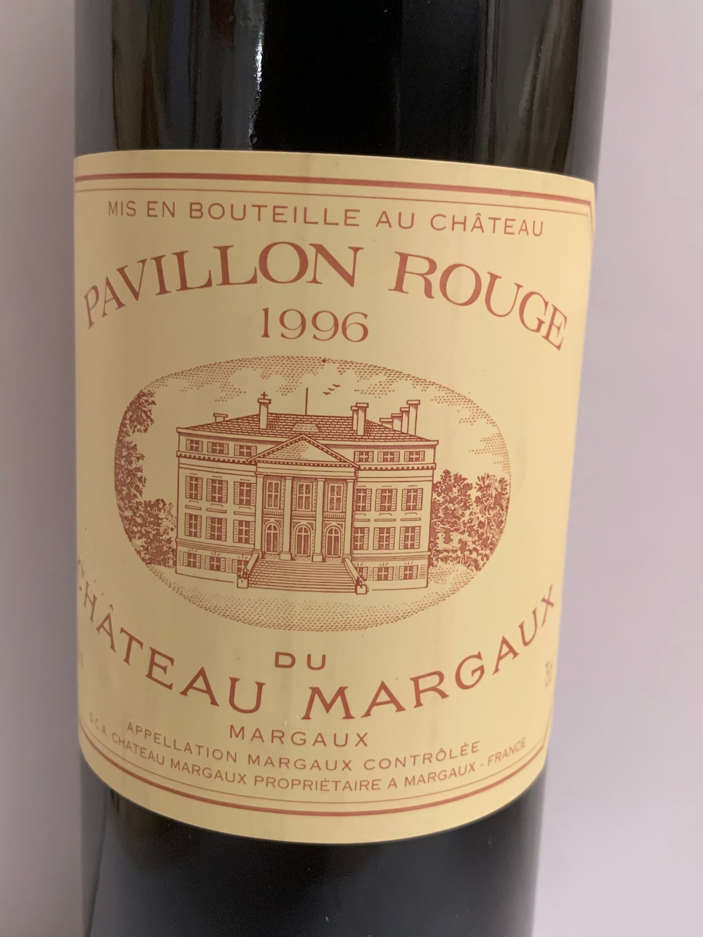 Château Margaux, Pavillon Rouge 1996, ref. 10