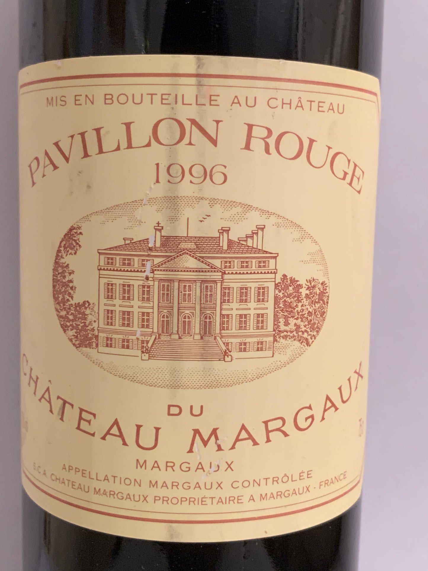 Château Margaux, Pavillon Rouge 1996, ref. 12