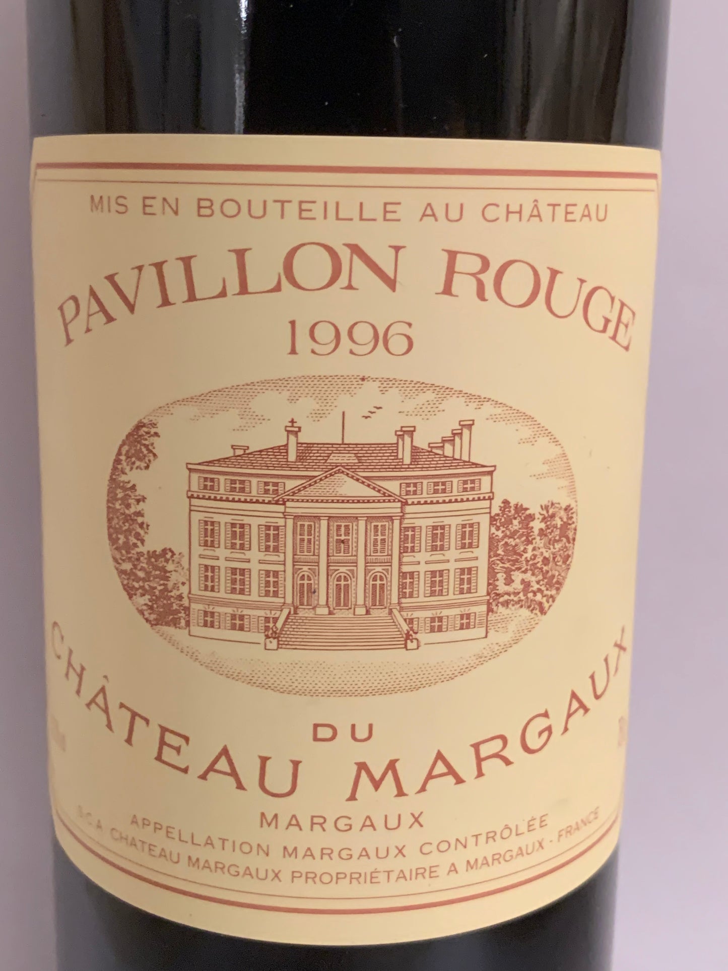 Château Margaux, Pavillon Rouge 1996, ref. 20