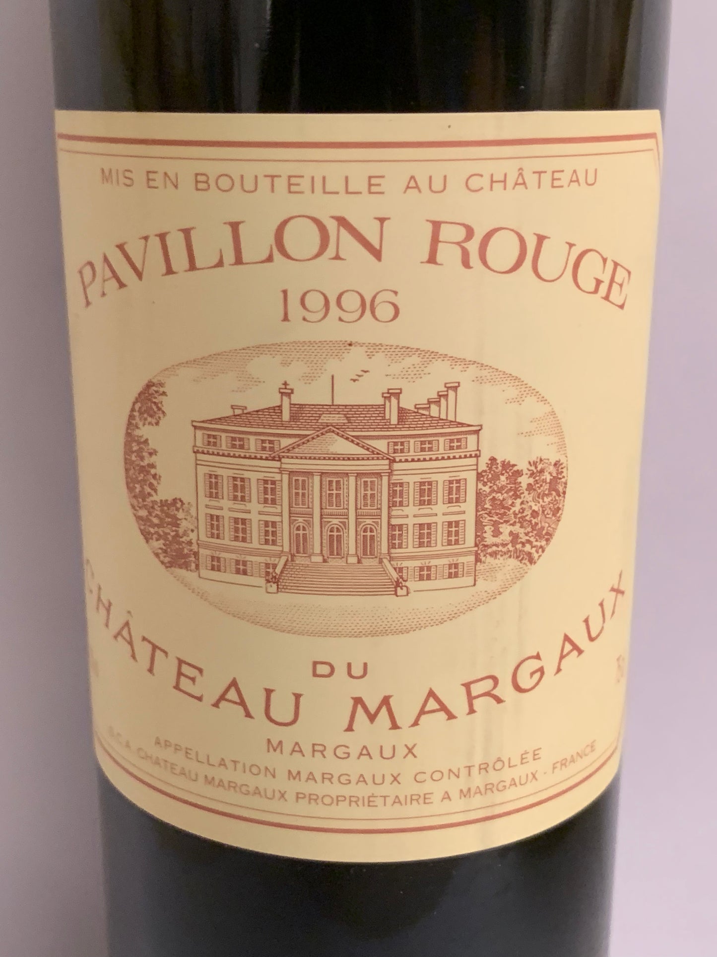 Château Margaux, Pavillon Rouge 1996, ref. 21