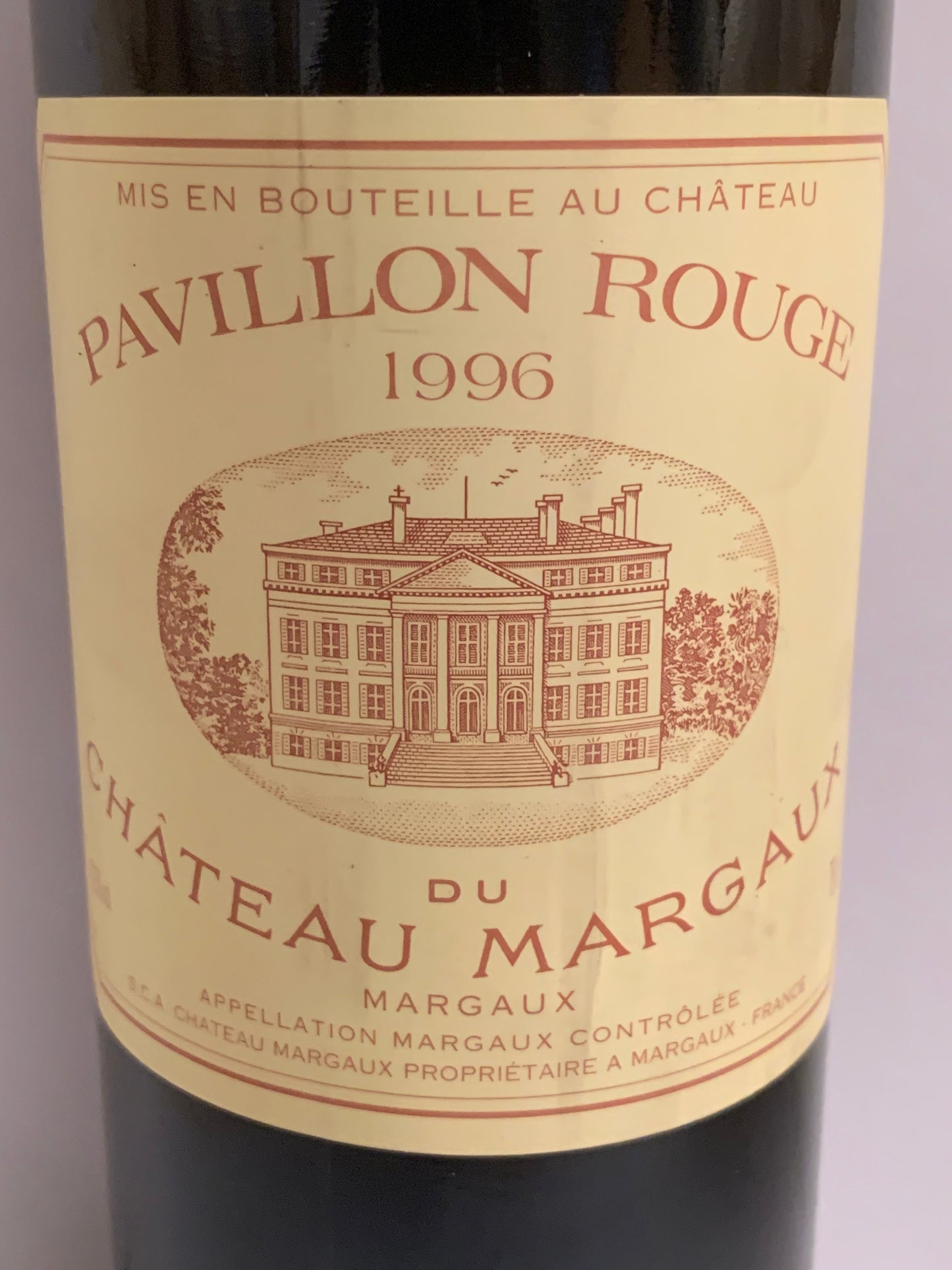 Château Margaux, Pavillon Rouge 1996, ref. 22