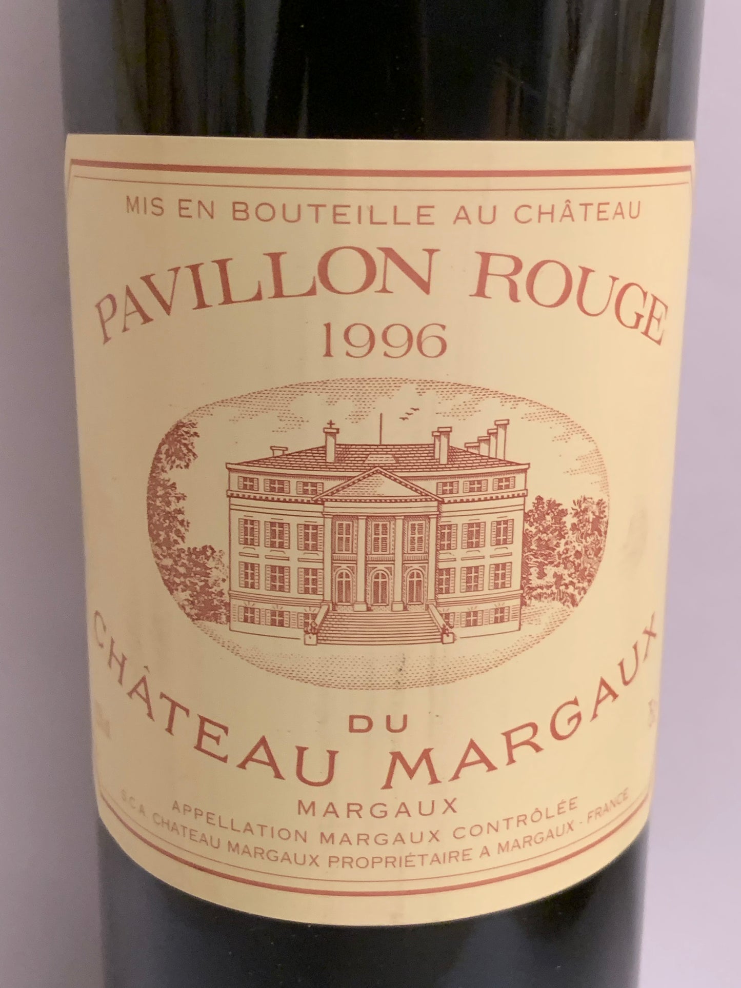 Château Margaux, Pavillon Rouge 1996, ref. 23