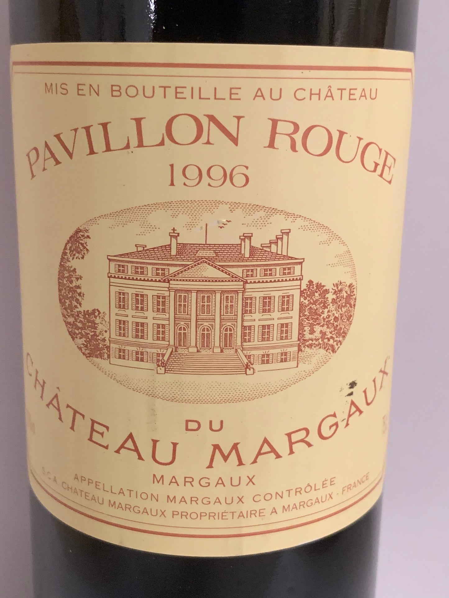 Château Margaux, Pavillon Rouge 1996, ref. 24