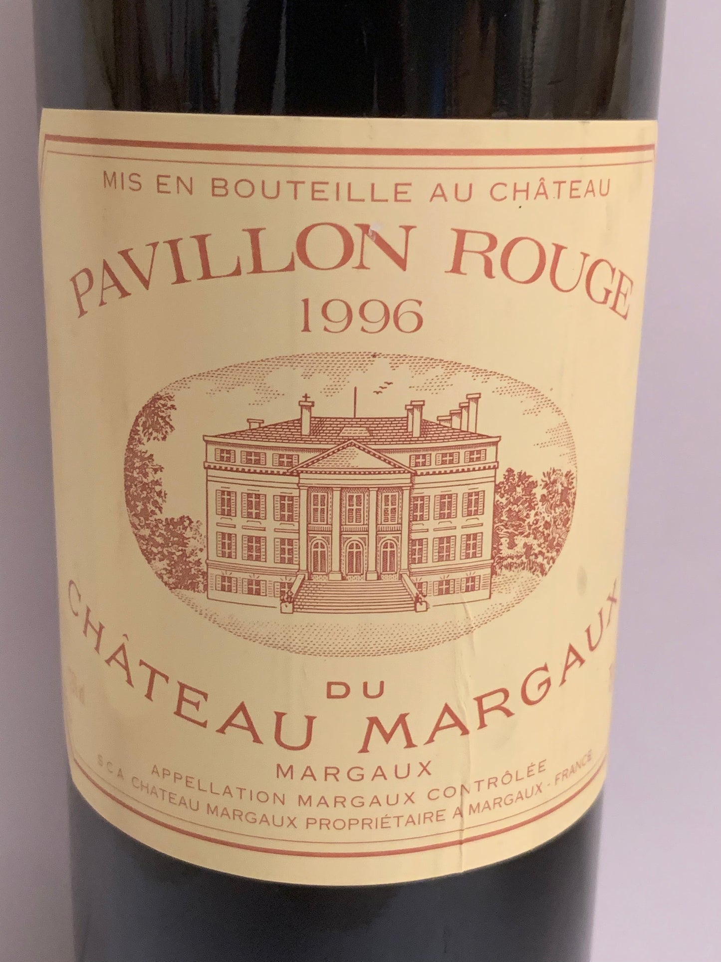 Château Margaux, Pavillon Rouge 1996, ref. 25