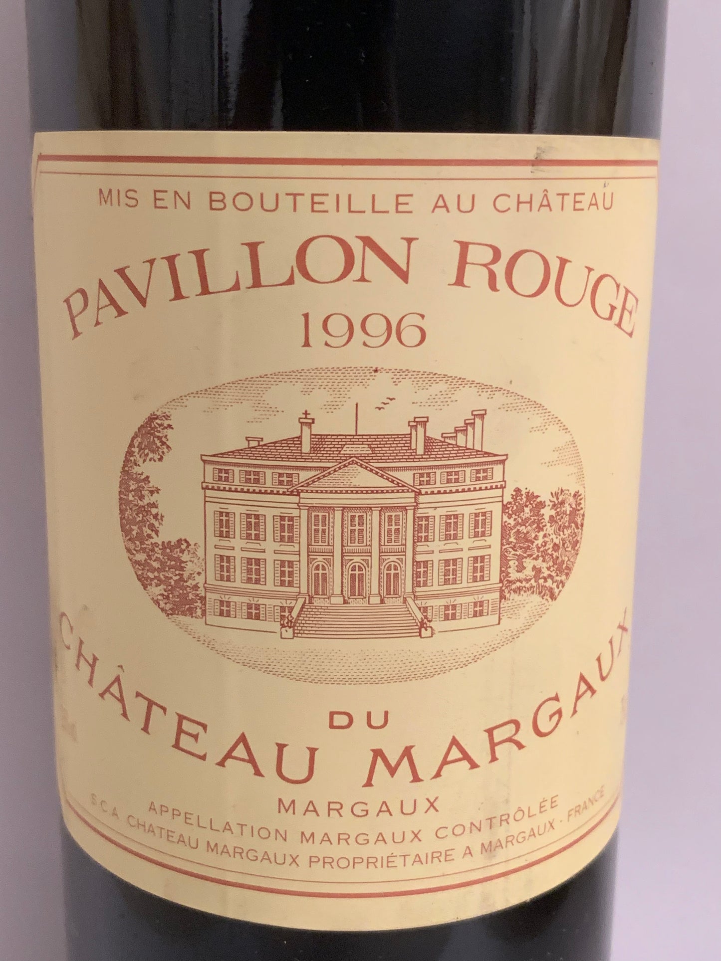 Château Margaux, Pavillon Rouge 1996, ref. 27