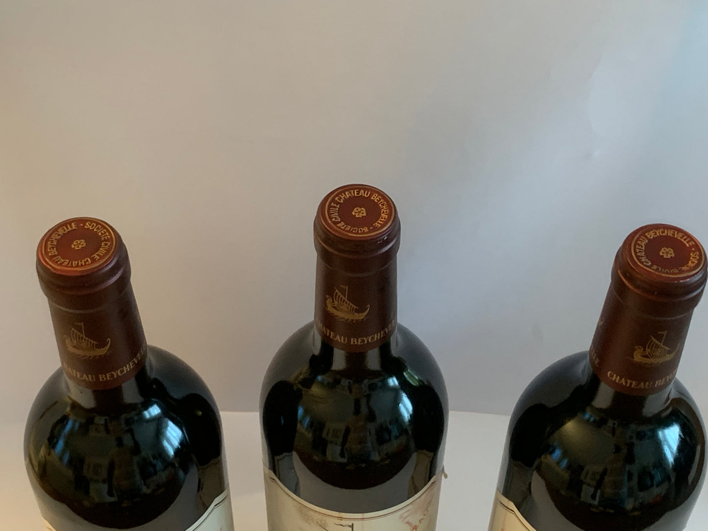 Lot 3x Saint-Julien, Château Beychevelle, 1996 ref. 4