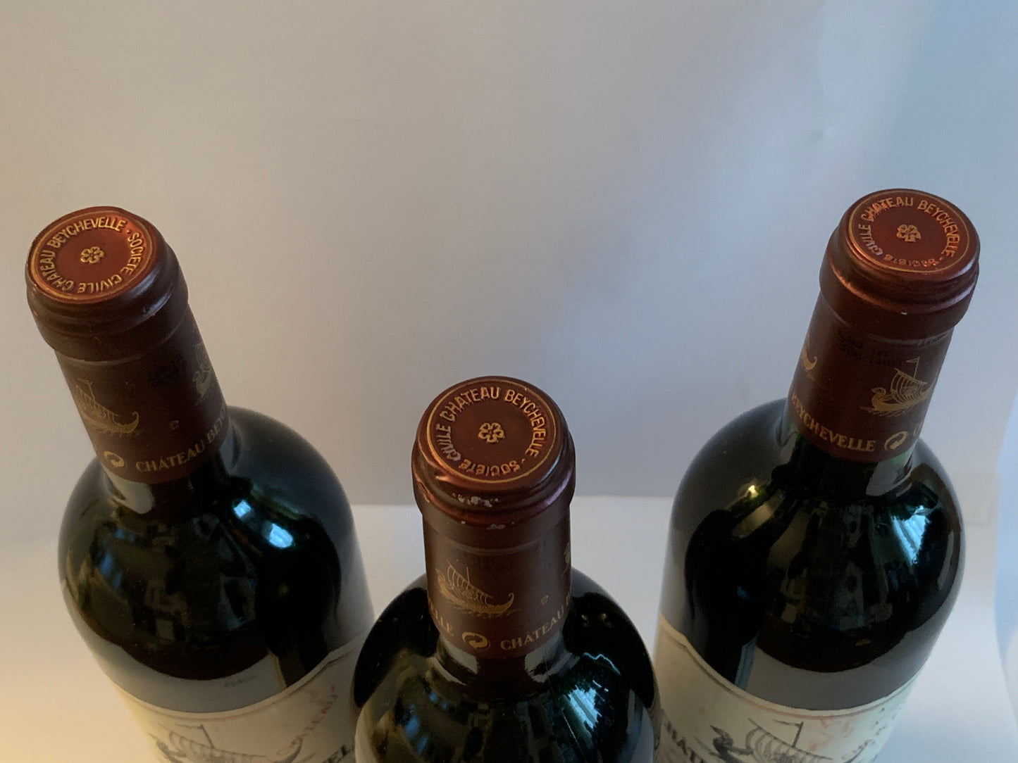 Lot 3x Saint-Julien, Château Beychevelle, 1996 ref. 7