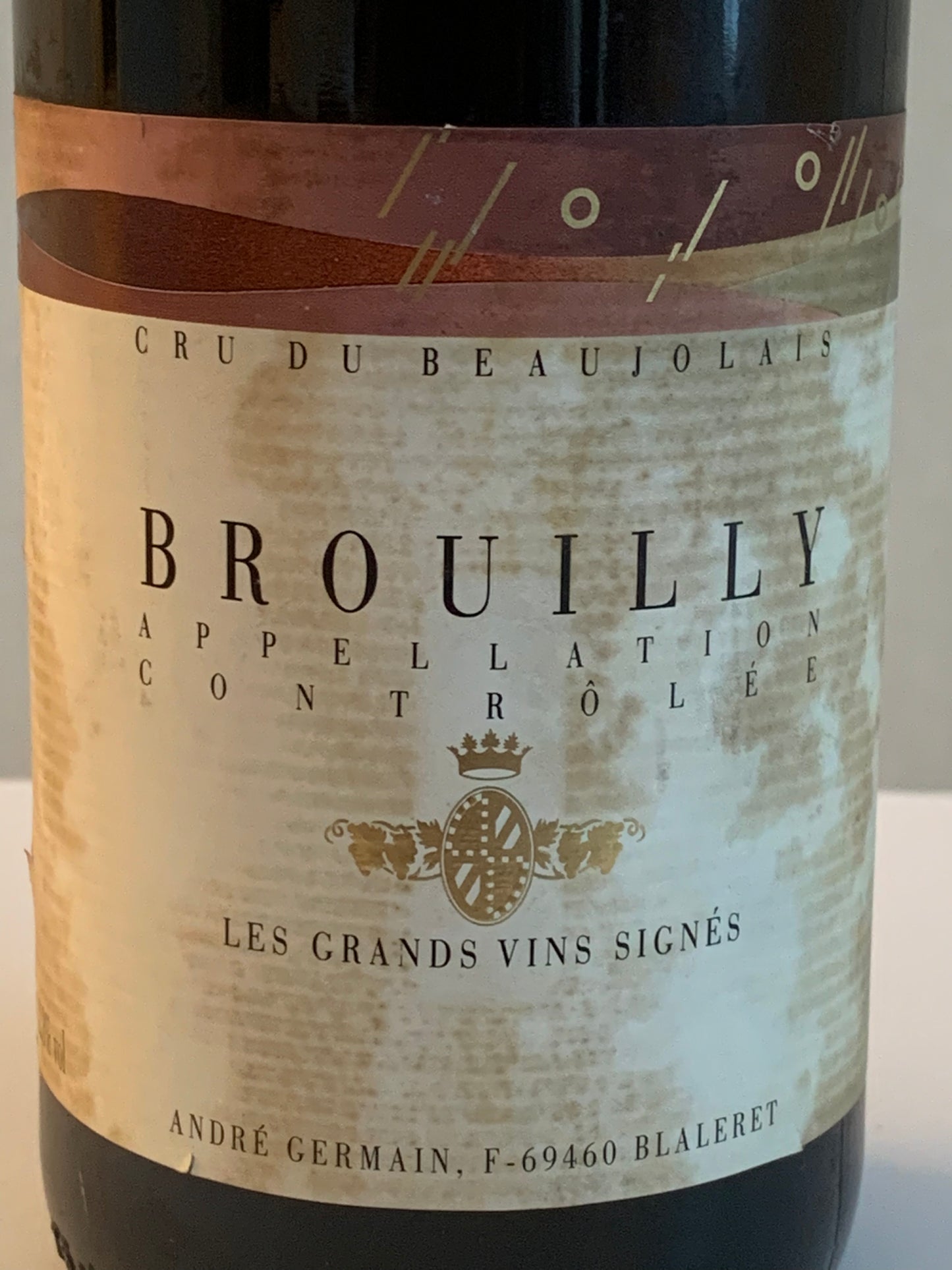 Brouilly, Cru du Beaujolais, 1996