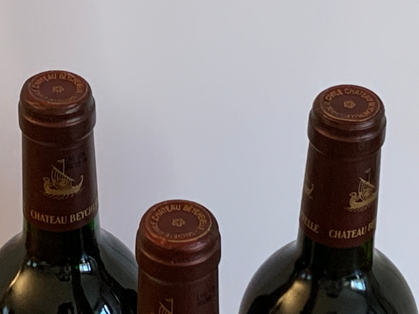 Lot 3x Saint-Julien, Château Beychevelle, 1996