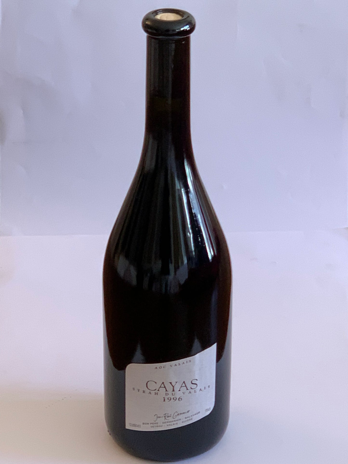 Cayas, Syrah, 1996