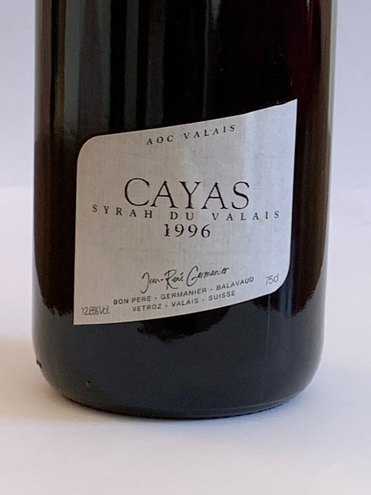 Cayas, Syrah, 1996