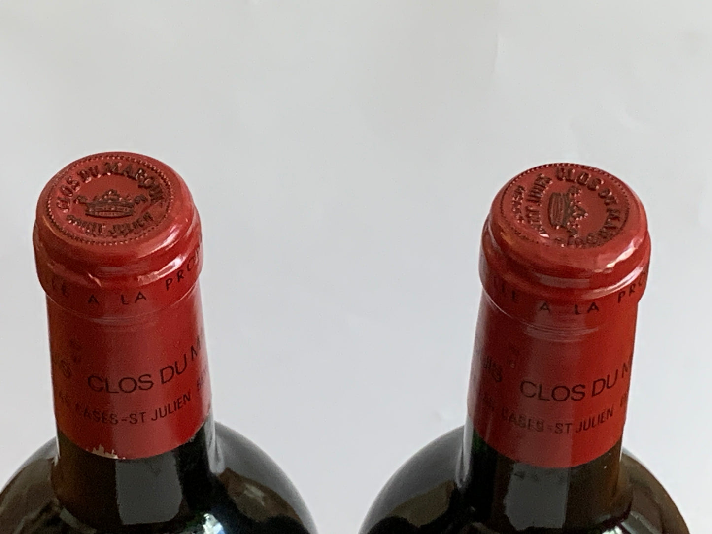 Lot 2x Clos du Marquis, Saint-Julien, 1996