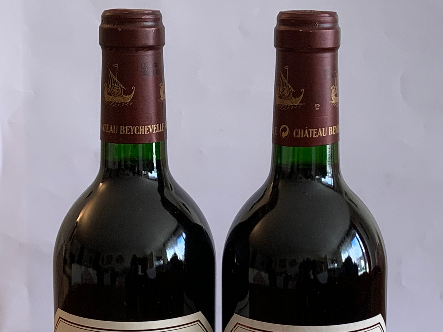 Lot 2x Saint-Julien, Château Beychevelle, 1996