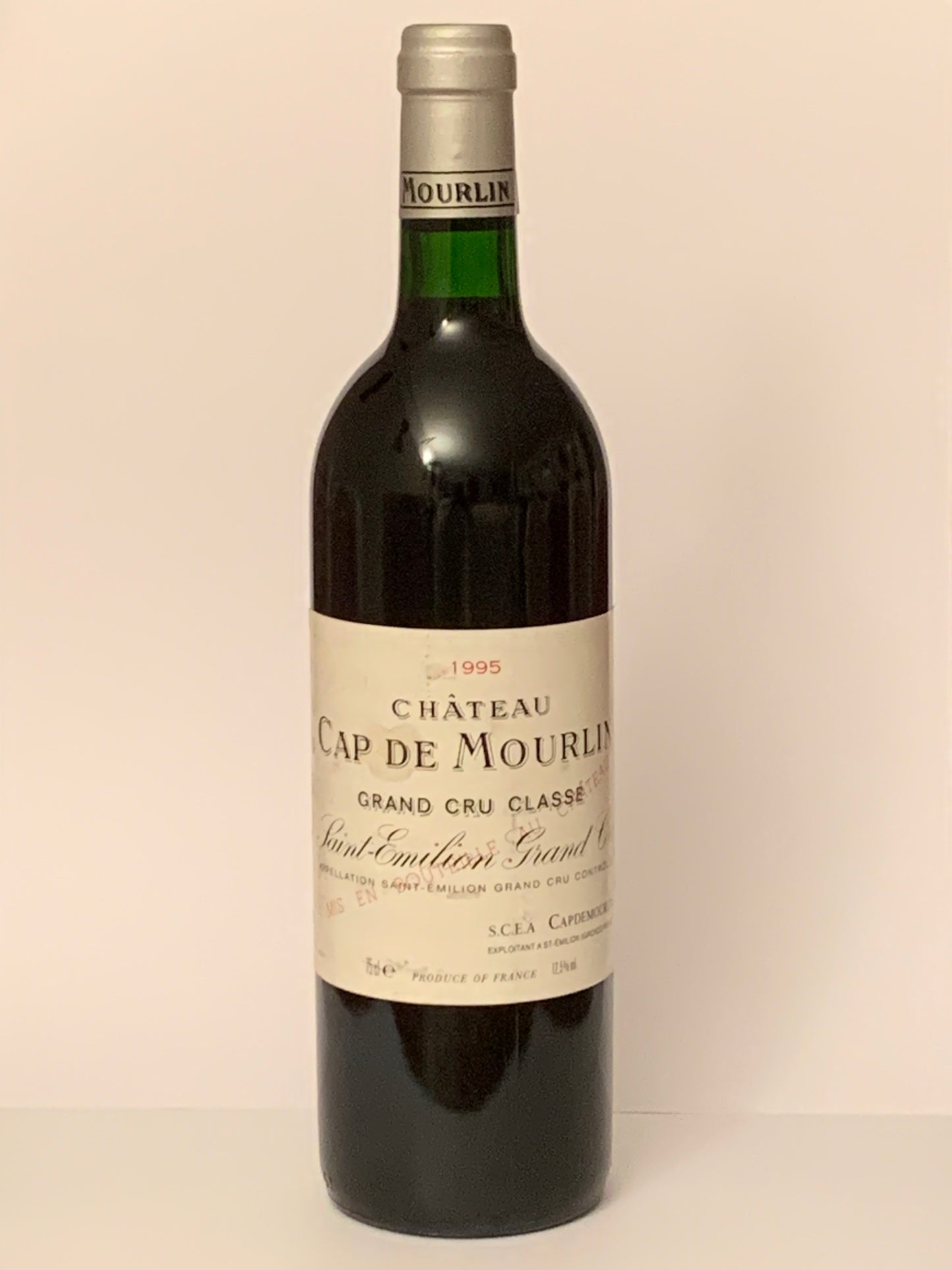 Château Cap de Mourlin, Saint-Emilion, 1995